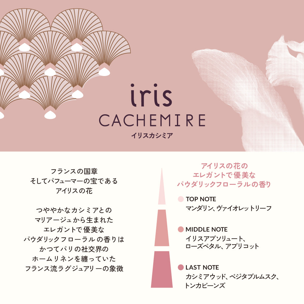 パフュームポーチ イリスカシミア