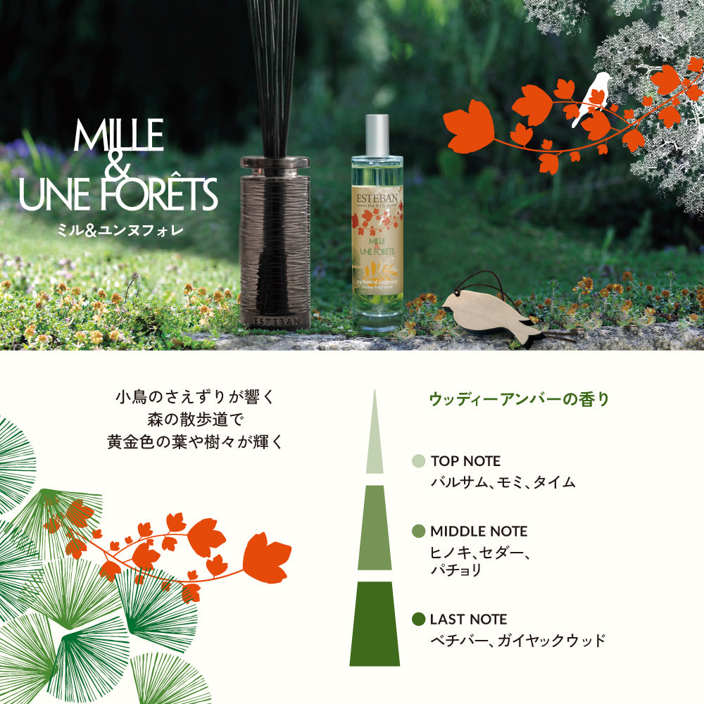ミル&amp;ユンヌフォレ フレグランスリフィル
